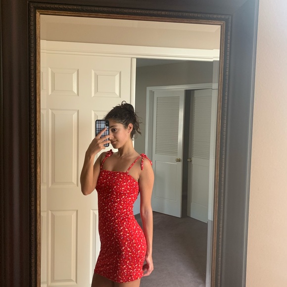 NastyGal floral print dress - Picture 2 of 2